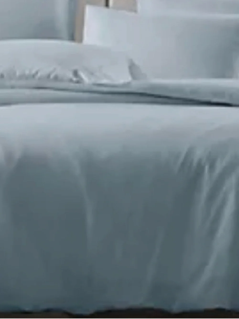 Cannon Home King 3 Piece Duvet Set 100% Cotton Jobber Soft Blue NWT